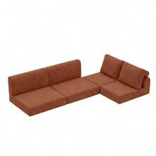 Convertible Folding Sofa Bed, Multi-Functional Sleeper Chair With Memory Foam And Back Support – Portable Futon Couch For Living Room, Bedroom, Or Small Spaces Brown - 棕色 - 查看 8