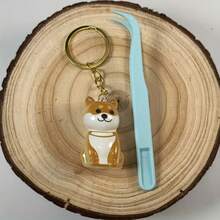 2pcs Cute Cat Hair Storage Keychain, Transparent Cat-Shaped Pet Fur Keepsake Capsule, Pet Hair Memorial Pendant For Cats & Dogs, Bag Charm & Gift For Pet Lovers - Multicolor - View 13