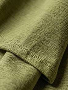 Women T-Shirts - Olive Green - View 3