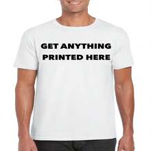 Custom Print T-Shirt Personalized Design Events Merch - Free Delivery - Multicolor - View 1