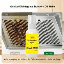 [Oil Remover For Kitchen] Professional Grease Remover For Range Hoods, Suitable For Ovens, Microwaves, Stoves, Wall, Floor And Countertops - On Metal Surfaces, Easy To Use - CJ-368 - View 11