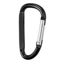 10 PCS Spring Snap Hook Carabiner Clip, Multi‑Use Karabiner Keyring Clips, Durable Spring‑Gate Snap Hooks For Camping, Hiking, Sports Gear, Backpack, Key Chain, Travel Bag And Household Daily Hanging & Organizing Work - Black - View 5