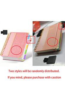 Spiral Notebook With Ruler - A5 Hardcover Double Spiral Bound Diary And Notebook, Easy To Flip, Detachable, College Ruled Thick Paper Double Line Spiral Notebook, Loose-Leaf Binder Notebook Diary Planner Sketchbook, For Creative Inspiration, Ideal Holiday Gift, Suitable For Work, School, Office And Home Use, 70 Pages Hardcover Notebook, 80GSM Thick Paper, Vintage Style, Horizontal Lines, Birthday Gift, Holiday Keepsake, Back To School Gift, Graduation Gift - Multicolor - View 11