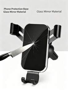 Adhesive Rotatable Car Dashboard Phone Holder, Anti-Slip Clamp Arm Universal Car Navigation Fixed Support Bracket, Secure Adhesive Base With Easy-To-Adjust Viewing Angle, Stable Anti-Slip Grip Structure That Won't Damage Device, Compatible With Most Portable Electronic Device Sizes, Used For Fixed Phone Navigation Placement During Driving, Minimalist Design Fits Various Car Interior Styles - Multicolor - View 10