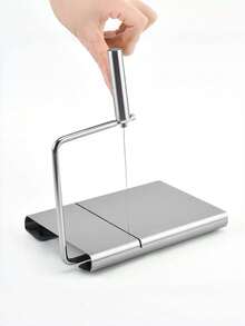 Stainless Steel Cheese Slicer, Home Ham And Cheese Slicer, Cheese Cutter, Kitchen Cheese Tool - Multicolor - View 9