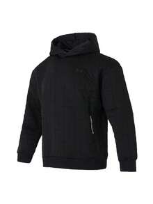 Under Armour Men's Sports Sweatshirt Unstoppable Flc Txtr Hdy-BLK Pullover Sweatshirt Loose Fit Urban Casual 6003867-001 - Black - View 6