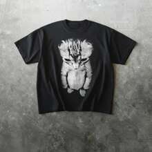 Women T-Shirts - 黑色 - 查看 5