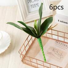 1/6pcs Artificial Orchid Flowers, Large Vivid Phalaenopsis Orchid Flower Stems, Classic Style Artificial Orchid Branches, Decorative Silk Phalaenopsis Flowers, Ideal For Home Decor, Weddings, Halloween And Thanksgiving - Phalaenopsis Orchid - View 33