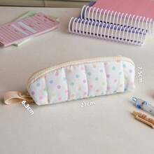 Japanese Minimalist Milk Candy Style Pencil Case, Student Girl Lightweight Soft Stationery Storage Bag - Multicolor - View 6