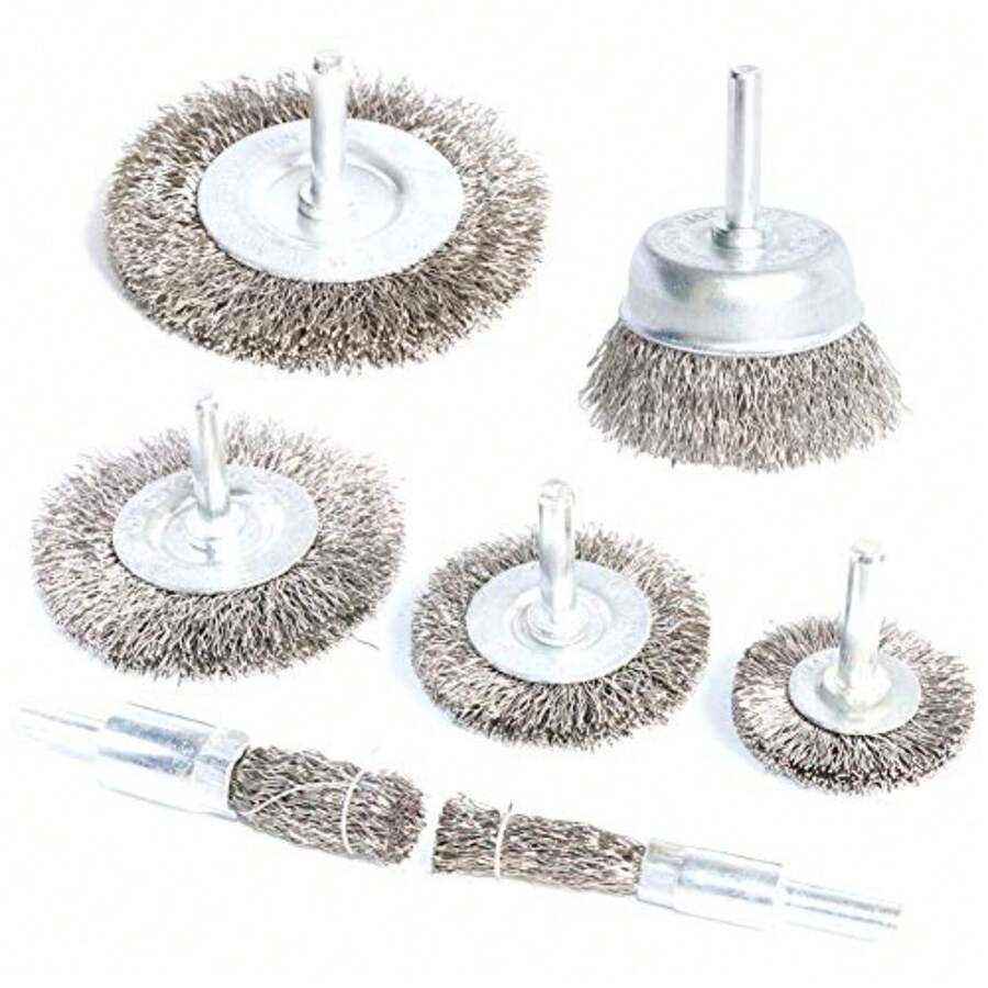 Wire Scratch Brushes - Silver - View 1