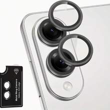 Eagle Eye CD Texture Lens Film, Compatible With Samsung Galaxy S26/S26 Plus/S26 Ultra/S25 FE/25 Edge/A07/A17/A26/A36/A56/A57/A37 Camera Lens Protector, Lens Protection Film, Lens Protection Pad, Full Coverage High Definition Protection, Scratch-Resistant Wear-Resistant Tempered Glass, Bubble-Free Adhesive, Clear Photos, Fashion Decoration, Easy Installation, Durable, Stylish And Beautiful, Waterproof, Shockproof, Scratch-Resistant - Black - View 18