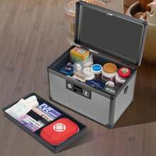 Medicine Boxes & Jars & Chests - Black - View 3