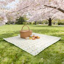 Outdoor Camping Blanket, Waterproof Picnic Mat, Portable Lightweight Foldable Durable Multifunctional Seat Cushion, Essential For Spring And Summer Picnics, Camping, Hiking, And Outdoor Adventures. - B - View 5