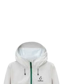 CAMEL CROWN Women's Single-Layer Hard Shell Outdoor Jacket, Comfortable, Water-Resistant, Lightweight Hiking & Climbing Jacket - Light Frost White - View 4