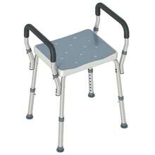 Portable Shower Stool Non‑Slip Shower Chair For Elderly - Light Blue - View 6