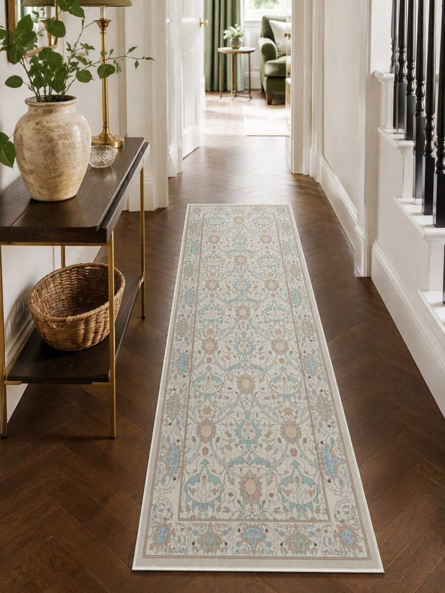 Runner Rug 波希米亞風廚房地墊,適用於硬木地板的玄關、洗衣房、走廊、臥室、廚房,長款廚房地板墊,可水洗防滑,走廊地毯,客廳地毯,廚房地毯,臥室地毯,床邊地毯,家居裝飾,廚房裝飾 - 彩色 - 查看 1