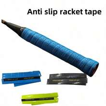 Premium Non-Slip Badminton And Tennis Racket Grip Tape, High Traction Moisture-Wicking Comfortable Handle Wrap, Perforated Breathable Anti-Slip Tape, Sweat-Absorbing, Tennis/Squash Racket Handle Grip, Durable Replacement Tennis Racket Inner Grip, Badminton/Squash Racket Handle - Multicolor - View 9