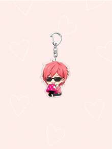 1pc Yarichin Club Funny Ayato Yuri/ Kashima Yu/Acrylic Character Keychain. For Bag Pendant Key Ring Car Accessories Backpack Suitable For Fans Or Friends Gothic/Y2K Style Back To School - Multicolor - View 14