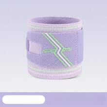 1pc Double Layer Compression Support Badminton Wristband, Breathable Sweat-Absorbing Tennis Wrist Compression Strap, Adjustable Fixed Protective Sleeve - Multicolor - View 11