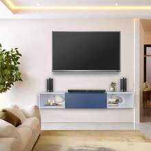 TV Trays - Blue and White - View 2