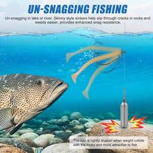 Fishing Weight 10PCS/Lot Sinker Mold 3.5g 5g 7g 10g 14g Tube Bullet Plumb Pendant Metal Jig Sast Sea Tackle Kit Tool - Long Lead - View 8