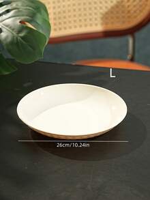 PET Material Durable Tray, Suitable For Snacks, Candy, Fruit, Dried Fruit And Nuts - Perfect For Home Living Room Decor, Weddings, Parties And Various Holiday Occasions - Beige - View 14