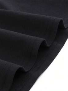 Men Swim Cover-Ups - Black - View 2