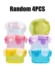 8/4/2/1pcs Mini Food Storage Containers, Mini Transparent Containers, Sealed Boxes, Transparent Food Storage Boxes, Kitchen Lunch Boxes Refrigerator Sealed Containers, Small Food Containers Sealed Boxes, Multi-Functional Seasoning Boxes, Kitchen, Back To School, Student Lunch Boxes - Multicolor - View 15