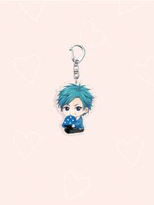 1pc Yarichin Club Funny Ayato Yuri/ Kashima Yu/Acrylic Character Keychain. For Bag Pendant Key Ring Car Accessories Backpack Suitable For Fans Or Friends Gothic/Y2K Style Back To School - Multicolor - View 17
