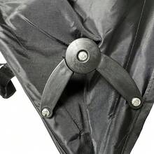 Universal Sun Umbrella Canopy, Quick Installation Design, Sturdy And Lightweight Folding Structure, Suitable For Beach Camping, BBQ, Fishing - Black - View 9