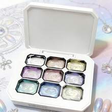 MIANEL GEL 2026 Summer New 9-Grid Opal Texture Pat Gel Fairy Color 3D Carved Light Therapy Gel Nail Polish 3D Texture - Multicolor - View 15