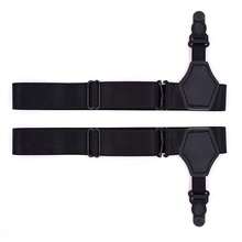 Men's Sock Suspenders 2pcs/Set Adjustable Sturdy Clip Garter - Multicolor - View 8