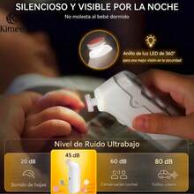 Electric Baby Nail Trimmer, RECHARGEABLE, COLOR SENT AT RANDOM. - View 2