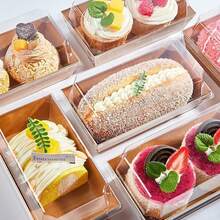 20 Caja Para Postres Cajas Para Galletas, Dulces, Sándwiche - Ver 4