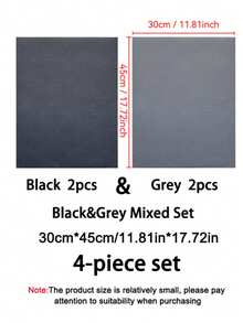 4/8/12pcs Assorted Styles & Colors Small (30*45cm/11.81in*17.72in) Refrigerator Mats, Made Of Non-Stick, Odorless, Dust-Proof & Waterproof EVA Material, Suitable For Small Refrigerators, Freezers And Drawers - Assorted - View 9