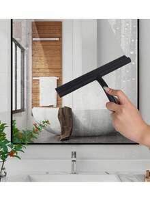 1/2pc Squeegee For Shower Glass And Mirrors - Suitable For Tile Walls, Car Windows, Bathroom, Kitchen, Bedroom And Living Room; Ideal Gift Choice For Holidays Or Mother's Day - Random Style - View 6
