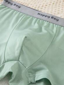 Celana Dalam Boxer Kasual untuk Anak Laki-Laki Usia Remaja (Tween Boy) Motif Huruf dan Blok Warna, Isi 5 Buah - MultiWarna - View 6