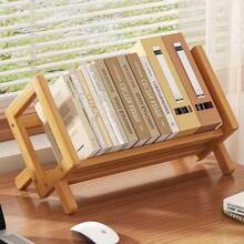 Desktop Bookshelf Simple Small Desk Organizer Storage Rack For Office Desk Minimalist - Multicolor - View 5