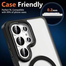 فيلم حماية عدسة بنمط CD Eye، متوافق مع Galaxy S26/S26 Plus/S26 Ultra/S25 FE/25 Edge/A07/A17/A26/A36/A56/A57/A37، فيلم حماية عدسة الكاميرا، ملصق حماية العدسة، وسادة حماية العدسة، حماية كاملة عالية الدقة، زجاج مقسى مقاوم للخدش ومقاوم للتآكل، لاصق خالي من الفقاعات، صور واضحة، ديكور عصري، سهل التركيب، متين، أنيق وجميل، مقاوم للماء، مقاوم للسقوط، مقاوم للخدش - فضي - مشاهدة 6