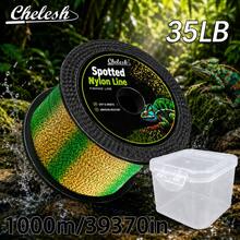Chelesh 1000m/1093yds Nylon Fishing Line, 3D Color-Changing Invisible Spotted Line, Strong And Durable, Invisible In Water, Suitable For Lure Fishing, Fly Fishing, Saltwater And Freshwater, Fishing Accessories - Multicolor - View 11