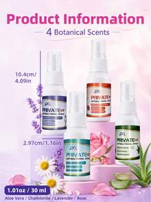 Semprotan Perawatan Kewanitaan 30ml; 4 Varian: Lidah Buaya, Kamomil, Lavender, Mawar; Meredakan Kekeringan; Tidak Lengket; Lembut dan Tidak Iritasi; Desain Portabel untuk Digunakan Kapan Saja, Di Mana Saja. - semprotan kebersihan kewanitaan - View 8
