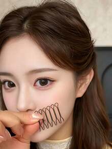 10/6/4/2pcs Seamless Minimalist Hair Clips, Invisible Hair Buckles For High Crown, Princess Style Comb For Bangs And Loose Hair, Fluffy Hair Comb Hair Clips, Suitable For Daily Commute, Work, Date, Party - Multicolor - View 5