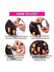 6/10/20pcs Heatless Cold Curlers, Suitable For All Hair Types, With Hair Hooks, Salon-Grade Voluminous Waves, Unisex, No Curling System Needed, Suitable For Normal Hair, Birthday/Mother's Day Gift - Multicolor - View 9