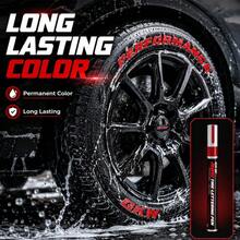 GKW Car Tire Marker Pen - Premium Waterproof Quick-Drying Marker Pen Suitable For Marking Car Tires, Painting, DIY, Fast Drying, Resistant To Smudging And Blurring, Versatile For Creative And Marking Needs Oil-Based Marker Pen - 20g*1pc - View 2