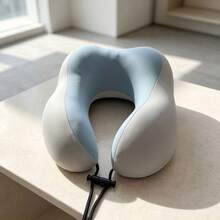Portable Neck Pillow, Suitable For Travel And Home Use - Ergonomic Memory Foam Neck Support Cushion, Compact And Lightweight Design, Easy To Store, Comfortable Rest And Posture Support, Suitable For Office - Travel U-shaped Pillow - View 7