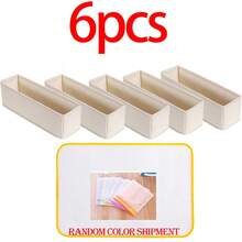 Scatola portaoggetti per biancheria intima 5/3/1, cestino organizer pieghevole per armadio, accessorio di stoccaggio per camera da letto e dormitorio, strumento di stoccaggio per magliette a maniche corte e pantaloncini, forniture per il ritorno a scuola, borsa di stoccaggio per il ritorno a scuola - Visualizzare 11