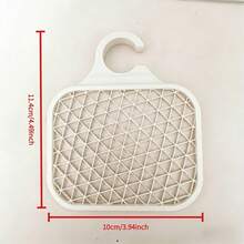 Plastic Multi-Function Sink Drain Rack, Suitable For 28mm Diameter Faucets. Can Hold Sponges, Dish Brushes And Dishcloths. Easy To Clean, A Practical Kitchen Accessory. - Model D - View 7