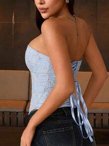 Women Sports Tees & Tanks - 藍色 - 查看 9