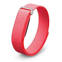 適用於 Air Sports Band 的替換編織魔鬼氈腕帶，戶外跑步用，極簡純色錶帶 - 適用於  Fitbit Air - 查看 9