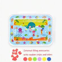 Colchoneta de Juego de Agua Delfín Azul: Promueve la Actividad y el Desarrollo Sensorial - Multicolor - Ver 13